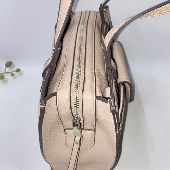 Sole Society Leather Satchel Nude Medium - Picture 8 of 16